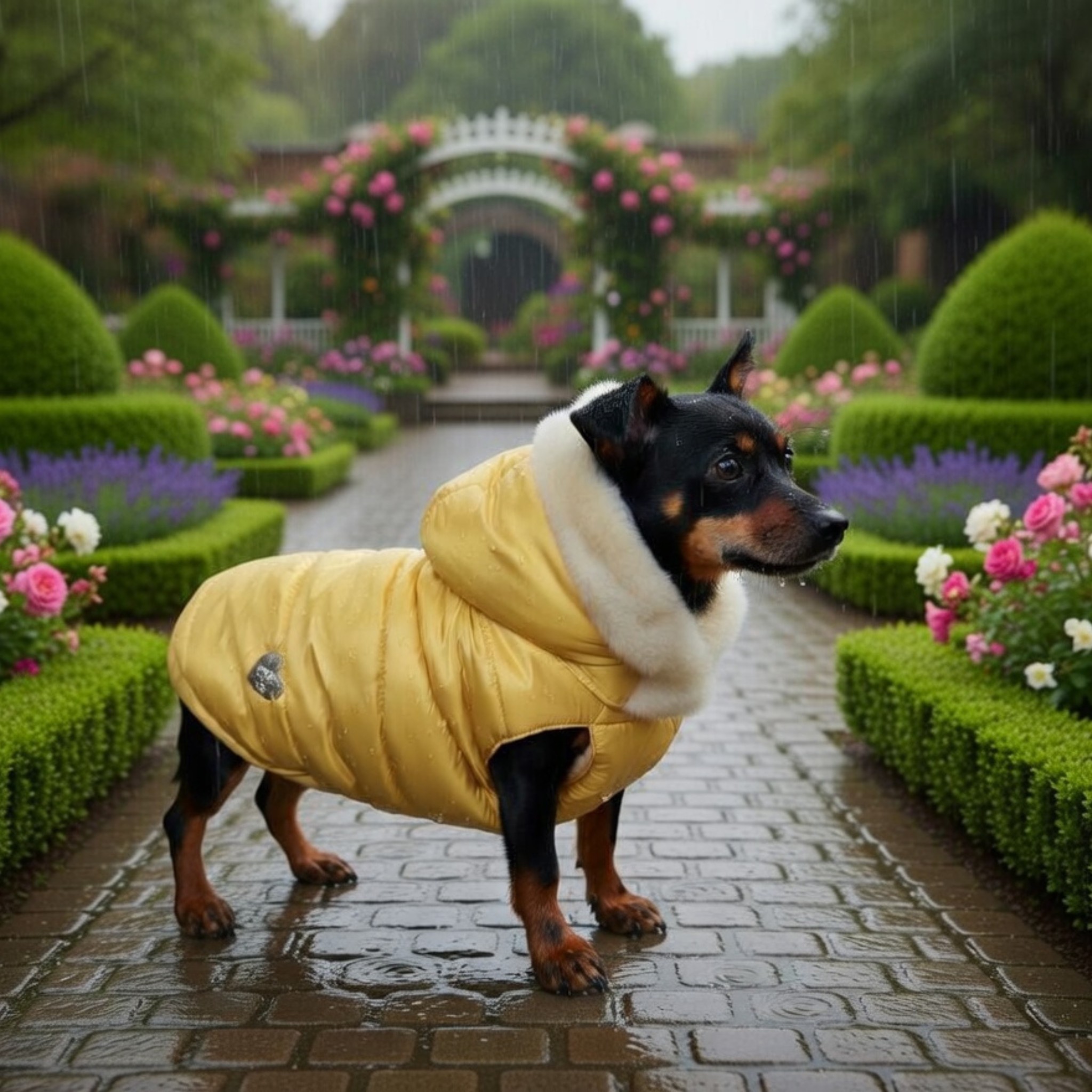 Piumino Invernale Jacket Hoodie per Cani